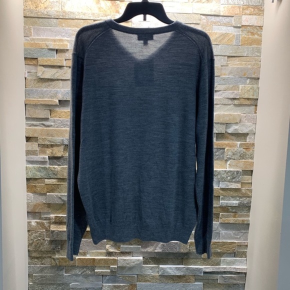 Thomas Dean V-Neck Knit Sweater - Picture 5 of 6